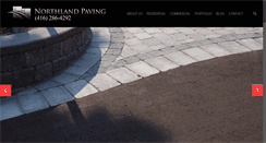 Desktop Screenshot of northlandpaving.com